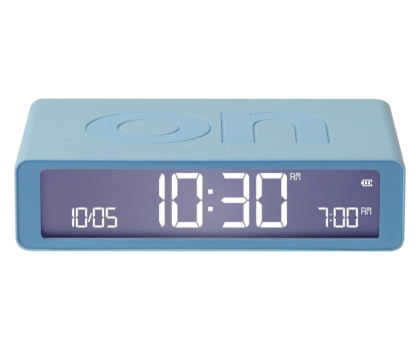Radio i budzik LEXON Flip Classic Light Blue LR157LB1